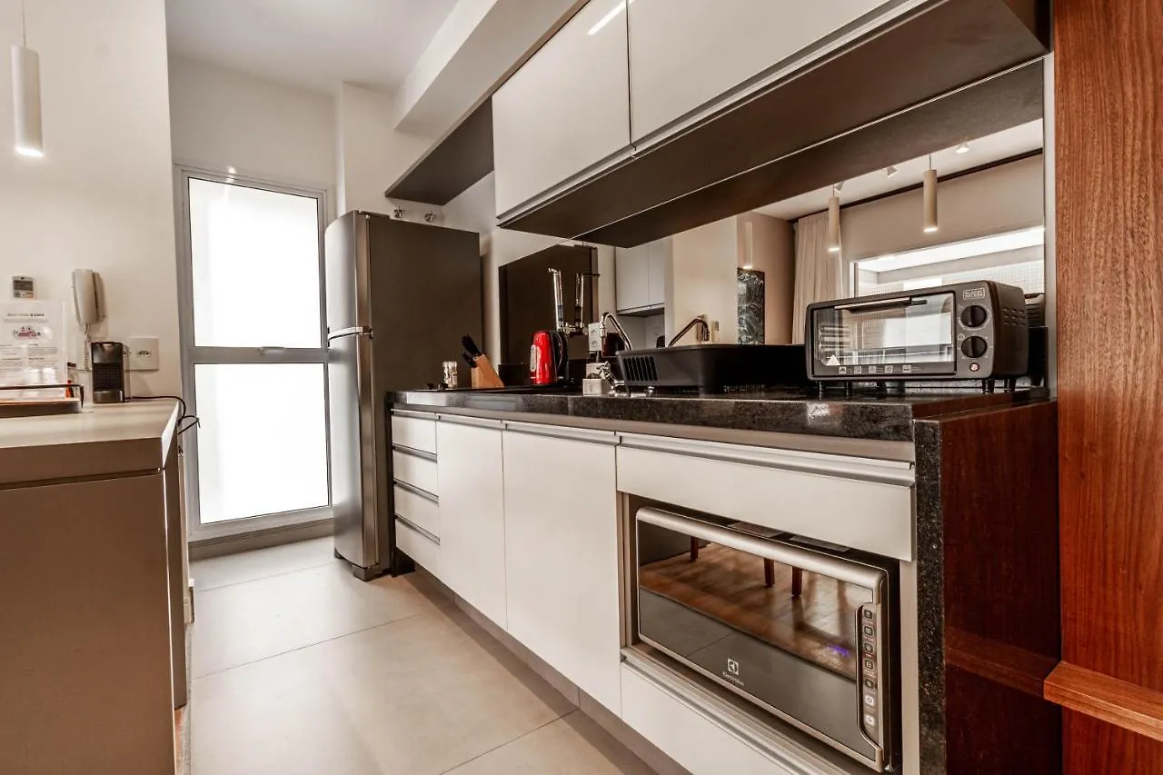 Apartamento estiloso com terraço privativo - Jardim Paulista Apartamento São Paulo