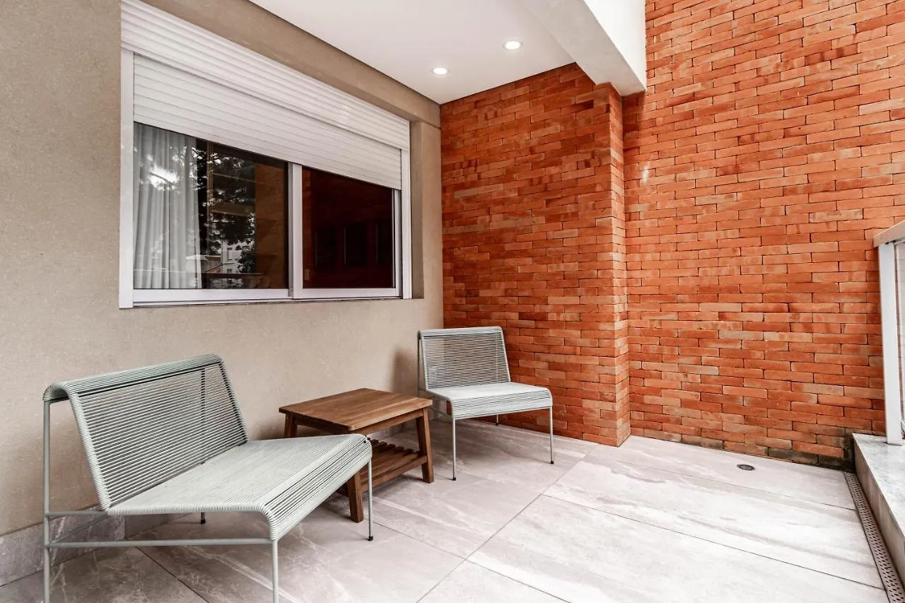 Apartamento estiloso com terraço privativo - Jardim Paulista Apartamento São Paulo