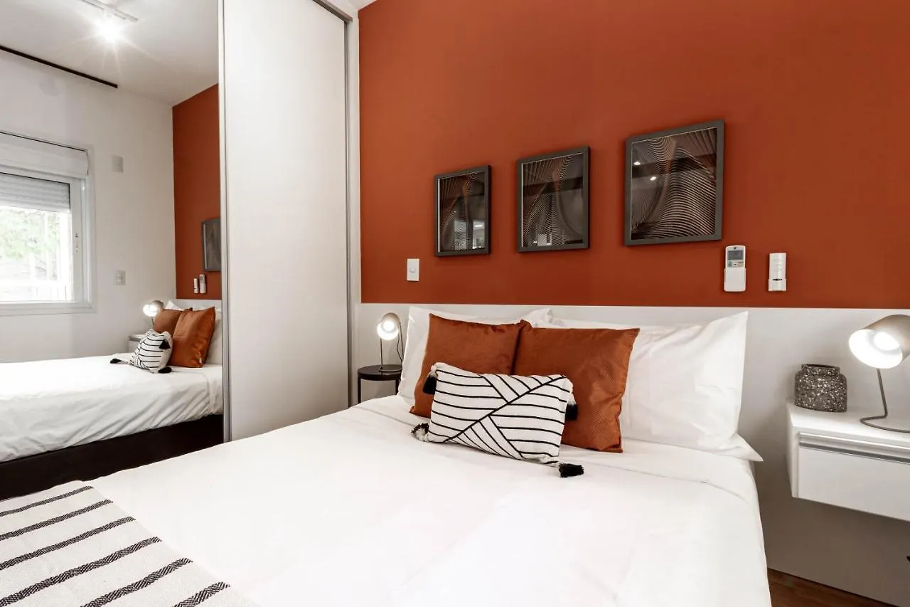 Apartamento estiloso com terraço privativo - Jardim Paulista Apartamento São Paulo