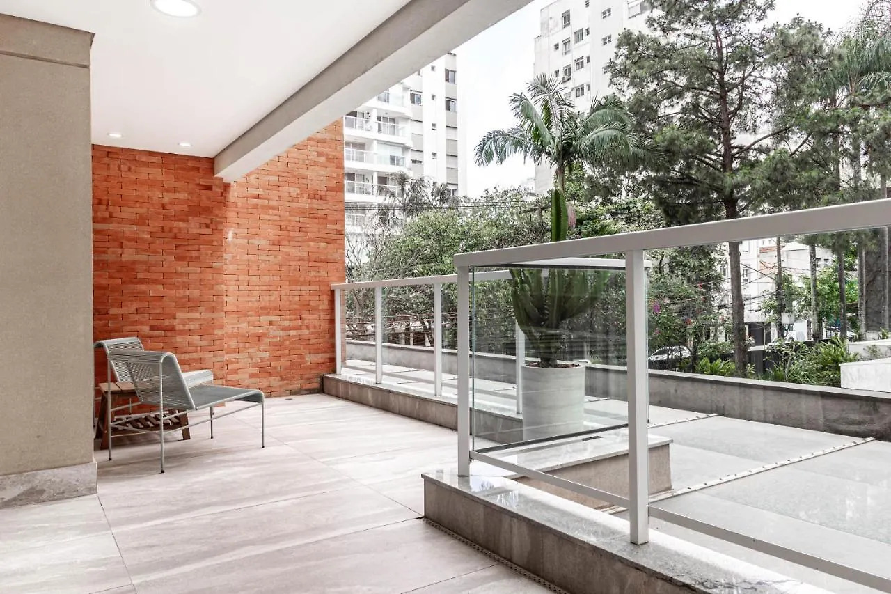 Apartamento estiloso com terraço privativo - Jardim Paulista Apartamento São Paulo